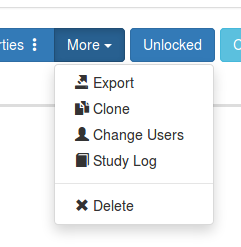 Change study&#39;s members button